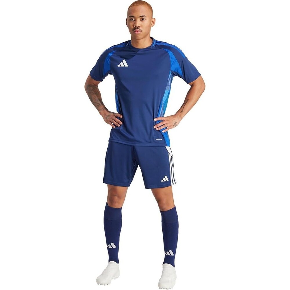 adidas Men's Tiro 24 Soccer Shorts Team Navy Blue White Size 2XL
